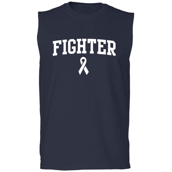Fighter Ribbon Adult Sleeveless Tee