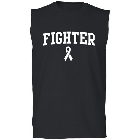 Fighter Ribbon Adult Sleeveless Tee