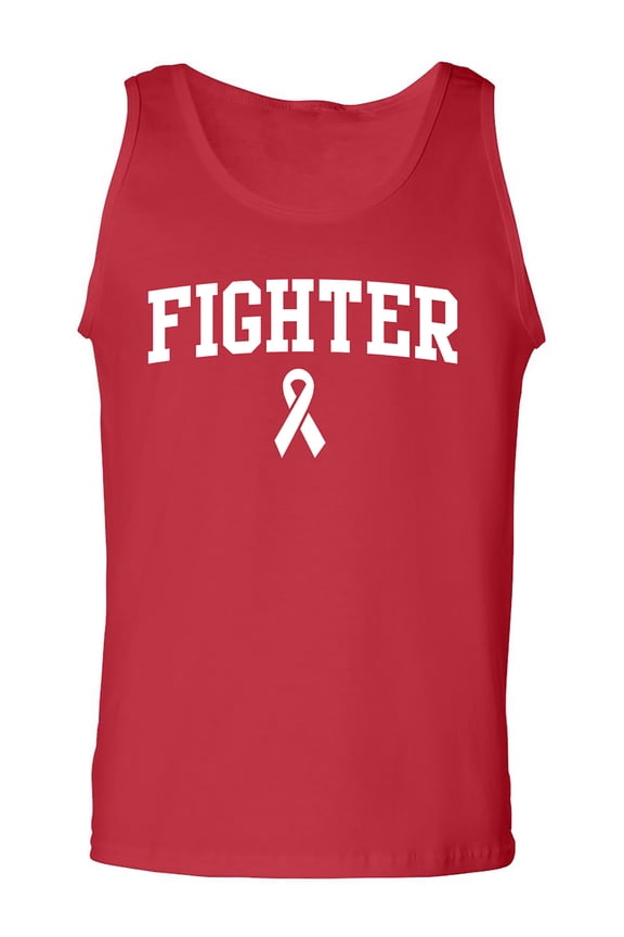 Fighter Ribbon Adult Tank Top
