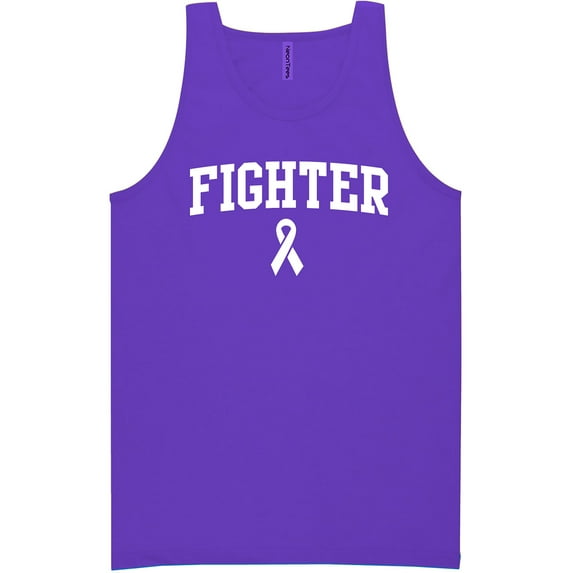 Fighter Ribbon Neon Tank Top