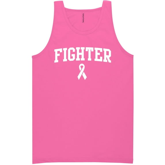 Fighter Ribbon Neon Tank Top