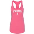 thumbnail image 1 of Fighter Ribbon Racerback Tank, 1 of 2