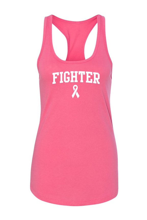 Fighter Ribbon Racerback Tank