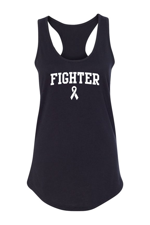 Fighter Ribbon Racerback Tank