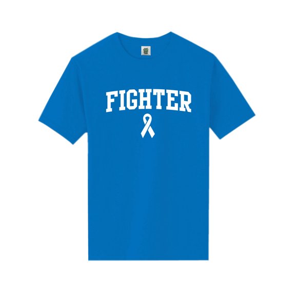 Fighter Ribbon Short Sleeve Neon T-Shirt