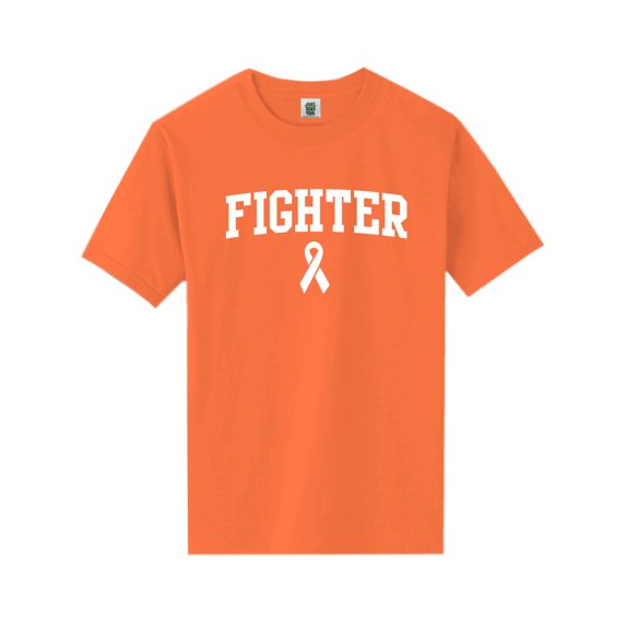 Fighter Ribbon Short Sleeve Neon T-Shirt