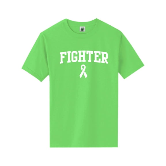 Fighter Ribbon Short Sleeve Neon T-Shirt