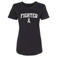 thumbnail image 1 of Fighter Ribbon Womens crewneck tee, 1 of 2