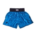 thumbnail image 1 of Fighter Thai Shorts Bangkok Plain - blue/black, FP03, 1 of 4
