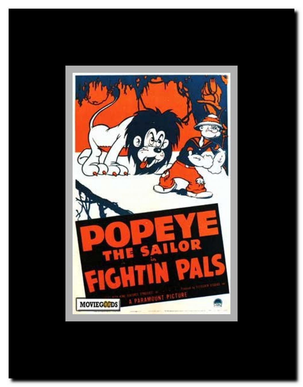 Fightin Pals Framed Movie Poster