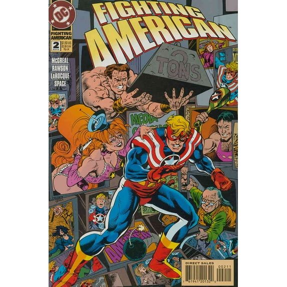Fighting American (Mini-Series) #2 VF ; DC Comic Book