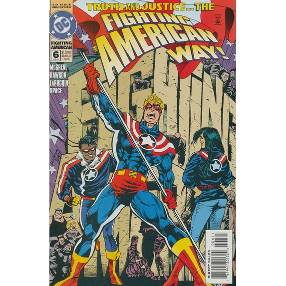 Fighting American (Mini-Series) #6 VF ; DC Comic Book