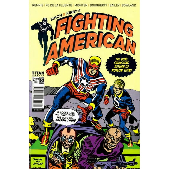 Fighting American (Titan, 2nd Series) #4B VF ; Titan Comic Book
