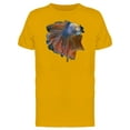 thumbnail image 1 of Fighting Betta Fish Frontview Tee Men's -Image by Shutterstock, 1 of 2