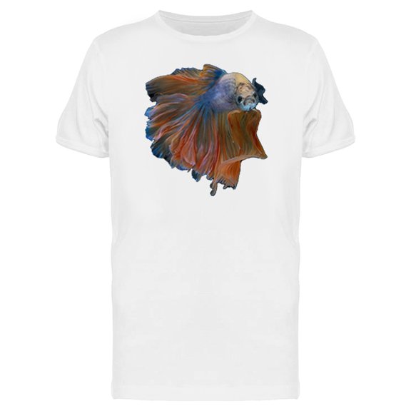 Fighting Betta Fish Frontview Tee Men's -Image by Shutterstock