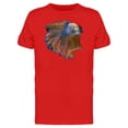 thumbnail image 1 of Fighting Betta Fish Frontview Tee Men's -Image by Shutterstock, 1 of 1