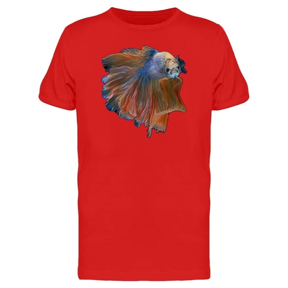 Fighting Betta Fish Frontview Tee Men's -Image by Shutterstock