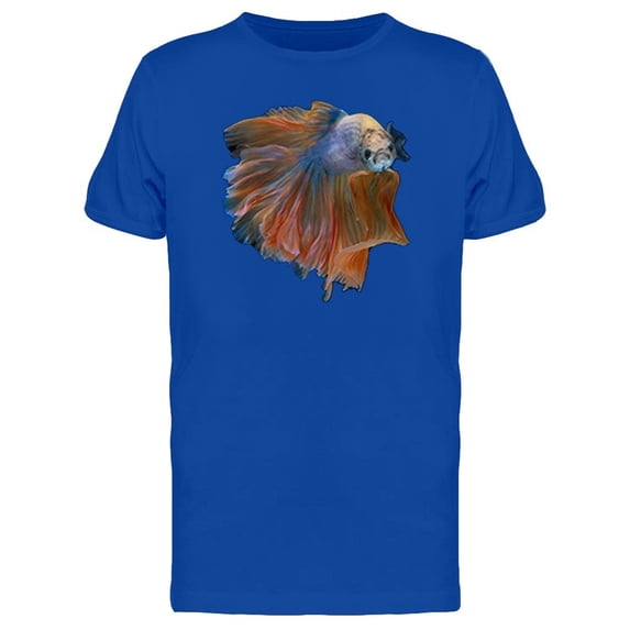 Fighting Betta Fish Frontview Tee Men's -Image by Shutterstock