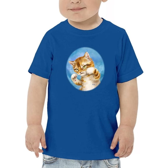 Fighting Cat T-Shirt Toddler -Kayomi Harai Designs, 4 Toddler