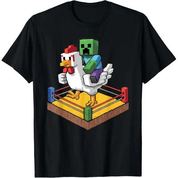 Fighting Chicken Video Games Shirt Funny T-Shirt | eBay