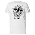thumbnail image 1 of Fighting Eagle With A Quote T-Shirt Men -Image by Shutterstock, Male 4X-Large, 1 of 2