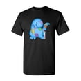 thumbnail image 1 of Fighting Extinction Dinosaur Tanya Ramsey Artworks Art DT Adult T-Shirt Tee, 1 of 2