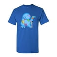 thumbnail image 1 of Fighting Extinction Dinosaur Tanya Ramsey Artworks Art DT Adult T-Shirt Tee, 1 of 2