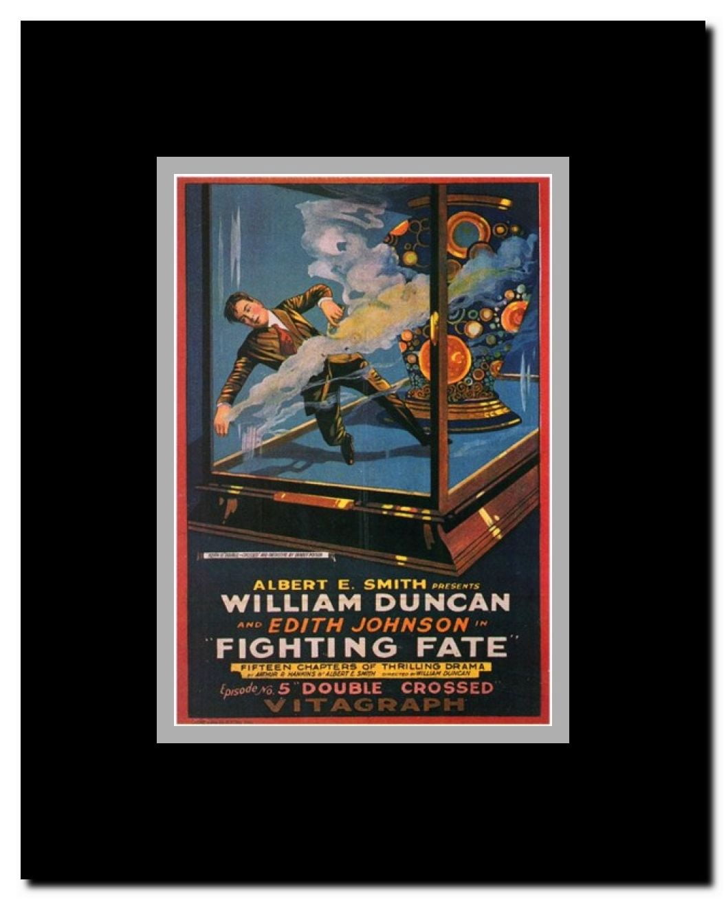 Fighting Fate Framed Movie Poster