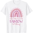 thumbnail image 1 of Fighting For My Rainbow IVF Strong T-Shirt, 1 of 3