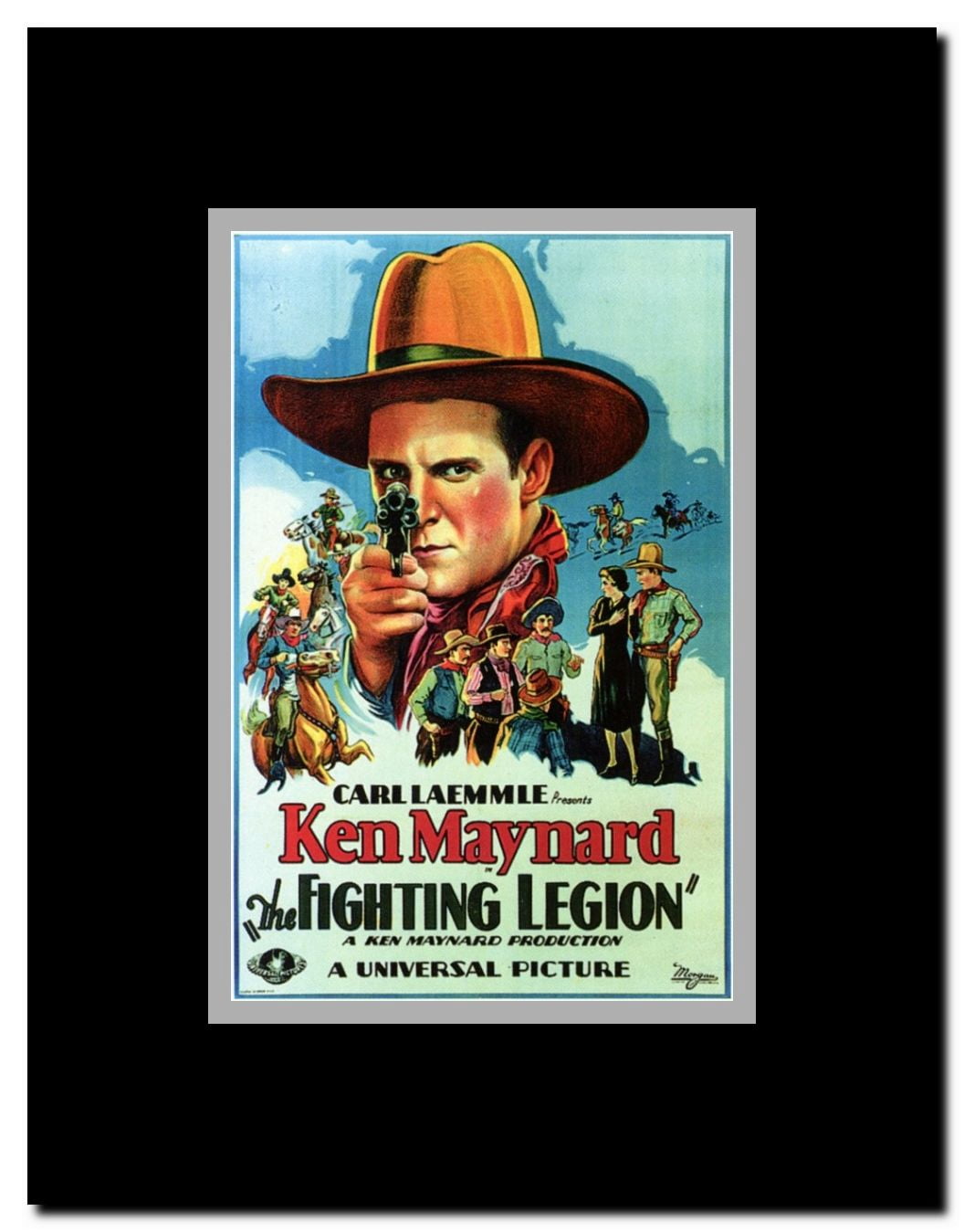 Fighting Legion The Framed Movie Poster