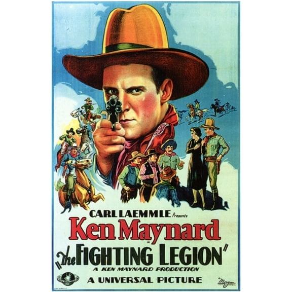 Fighting Legion, The Movie Poster Print (27 x 40)