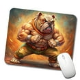 thumbnail image 1 of Fighting Mad Bulldog Mouse Pad Low Profile Gaming Mat, 1 of 7