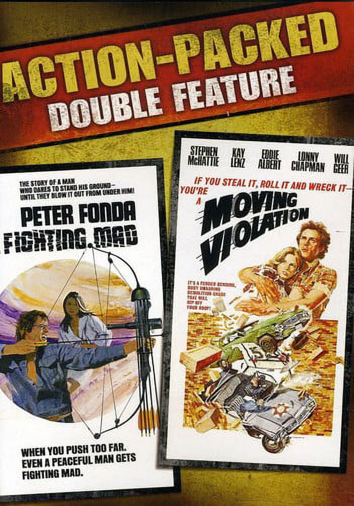 Fighting Mad / Moving Violation (DVD), Shout Factory, Action