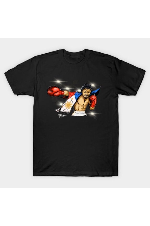 Fighting Pride Of The Philippines Funny Pacquiao Retro Boxing Legend G4557 T-Shirt, for men and women, Up to Size 5XL