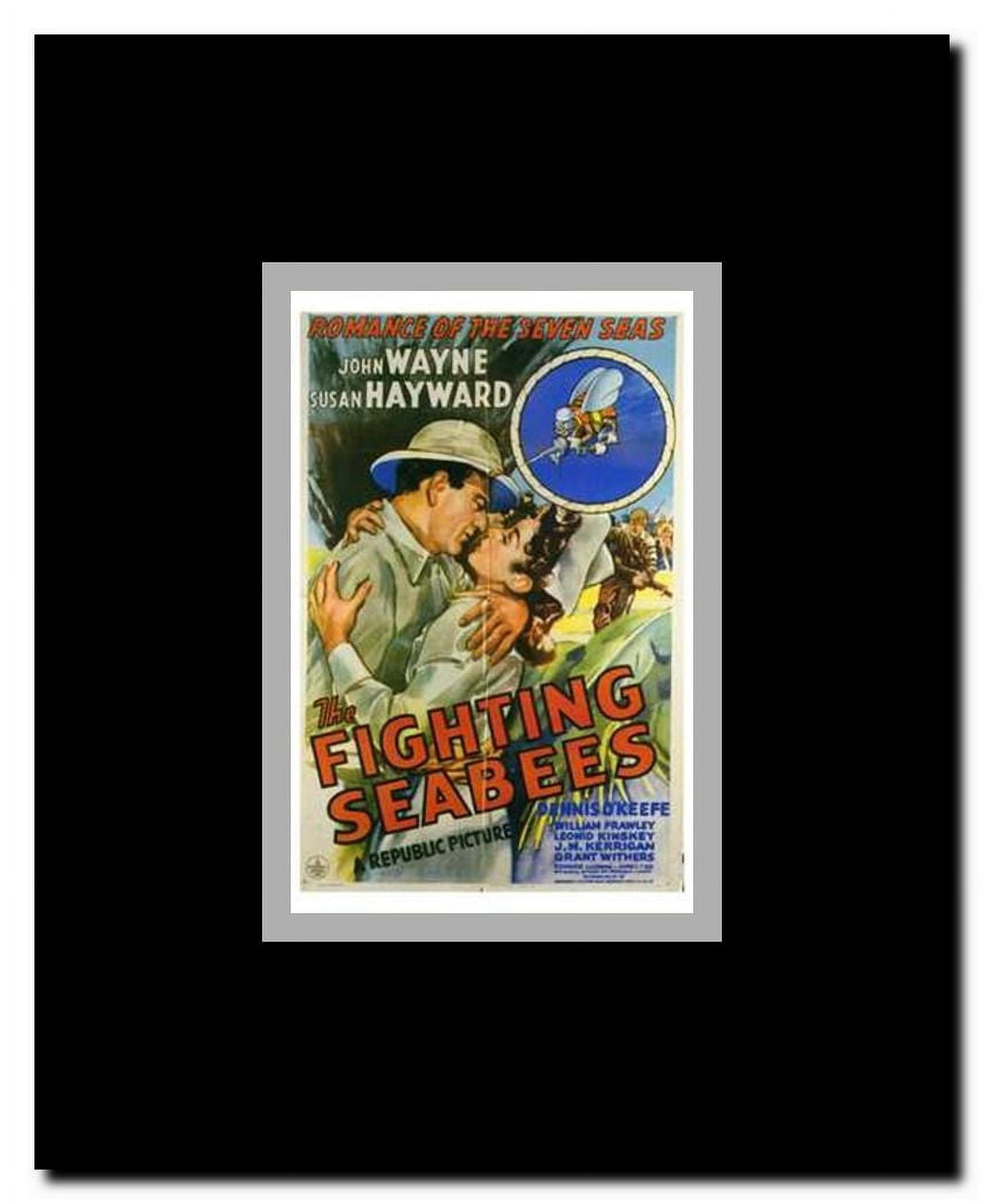 Fighting Seabees Framed Movie Poster
