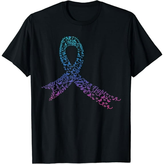 Fighting Thyroid Cancer Awareness Month In September Warrior T-Shirt