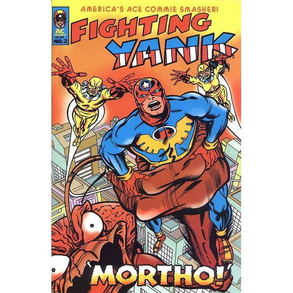 Fighting Yank (AC) #2 VF ; AC Comic Book