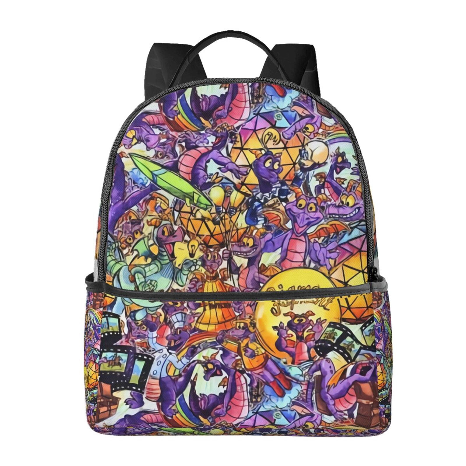 Figment Backpack Lightweight Backpack Large Capacity Schoolbag Unisex Rucksack Bag Bookbag
