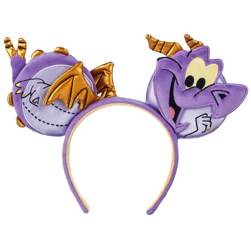 Disney Figment Ear Headband, Mouse Ears with Metallic Wings and