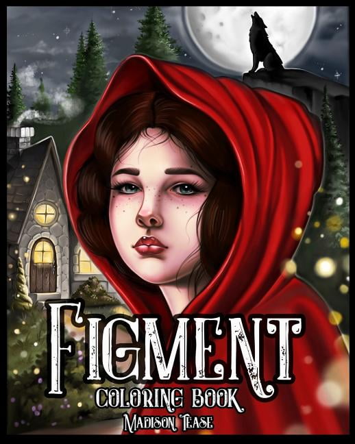 Figment: Fairy Tales and Fables Coloring book for All Ages, (Paperback)