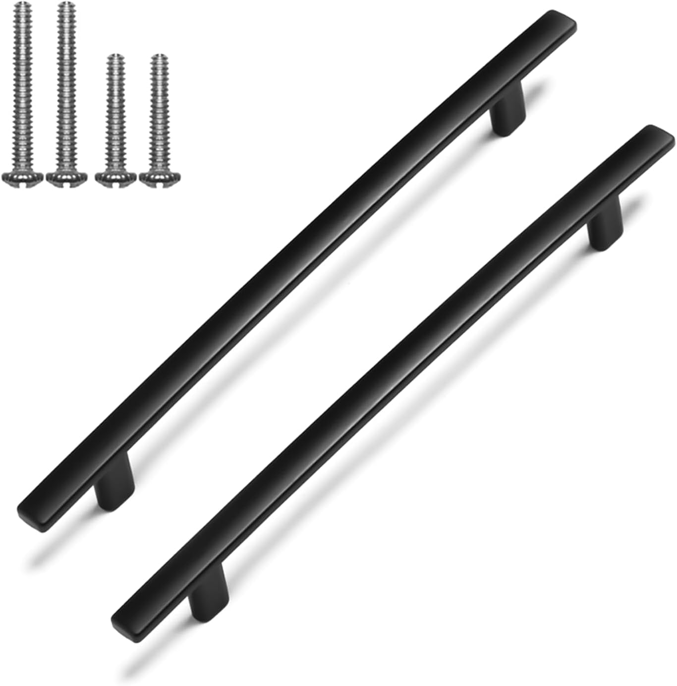 Figo Home Kitchen Cabinet Handles - 6" Hole to Hole, 8" Length Drawer ...