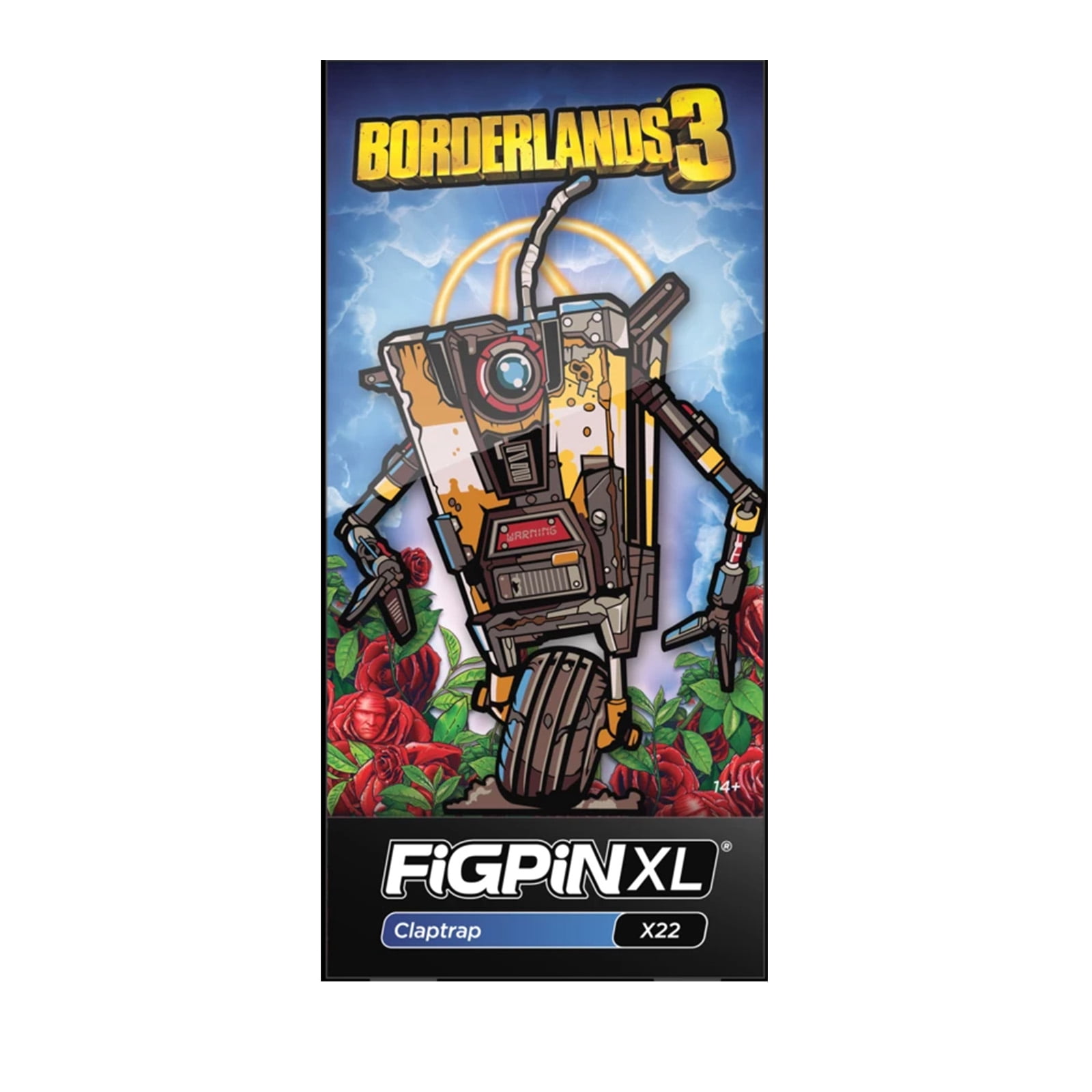 Figpin XL Borderlands 3 Claptrap Pin #X22 - Walmart.com