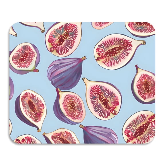 Figs Dish Drying Mat Water Absorbent Non Slip Heat Resistant Dish Drainer Rack Mats for Kitchen