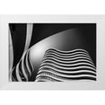thumbnail image 1 of Figueras, Antoni 32x23 White Modern Wood Framed Museum Art Print Titled - Waves, 1 of 4