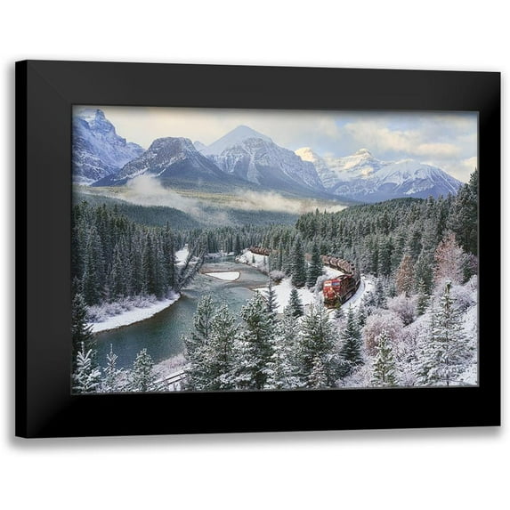 Figueras Barranco, Antoni 14x11 Black Modern Framed Museum Art Print Titled - Polar Express