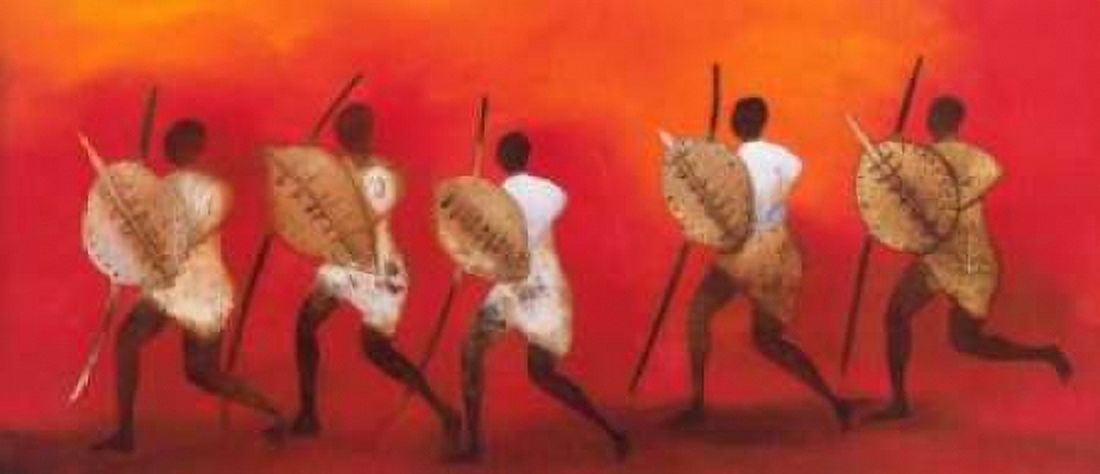 Figuras II Canvas Art - Jan Eelse Noordhuis (24 x 48)
