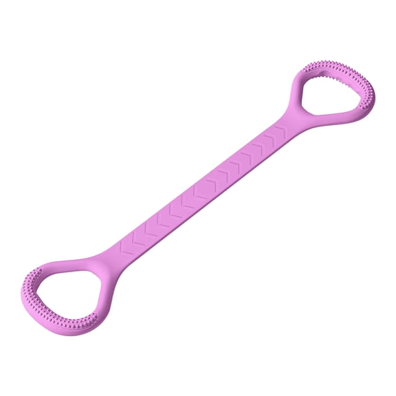 Figure 8 Fitness Resistance Band, Arm|Back Training Elastic Ropes - Pure Barre Workout Chest Arm and Shoulder Stretch Bands Exercise Equipment for Physical Therapy,Yoga,Pilates, Stretching(Purple)