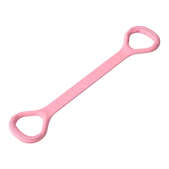 Figure 8 Fitness Resistance Band, Arm|Back Training Elastic Ropes - Pure Barre Workout Chest Arm and Shoulder Stretch Bands Exercise Equipment for Physical Therapy,Yoga,Pilates, Stretching(Pink)