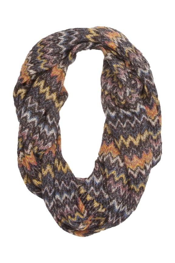 Figure 8 Multi Loop Scarf - Orange/Yellow