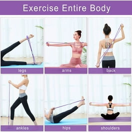Hariumiu Resistance Band Set Yoga Sports Resistance Band with Grip